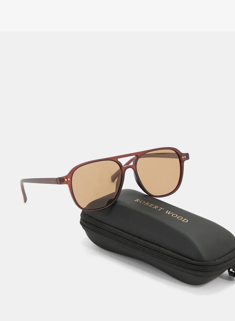 Robert Wood  Polarized Lens Square Sunglasses for Men | Best Price UAE
