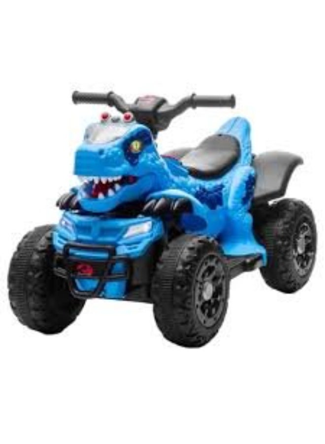 Dinosaur Electric Ride 4 Wheeler for Kids,12V  Electric Car with Music,Bluetooth & LED Lights,Birthday Gift for Kids Battery Electric Car - Image 4