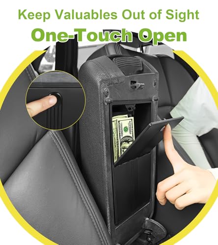 SDPVorn Center Console Organizer for Hyundai Sonata 2015 2016 2017 2018 2019 Armrest Hidden Storage Box Lid Secret Compartment Interior Accessories - Image 3