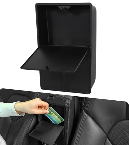 SDPVorn Center Console Organizer for Hyundai Sonata 2015 2016 2017 2018 2019 Armrest Hidden Storage Box Lid Secret Compartment Interior Accessories - Image 1