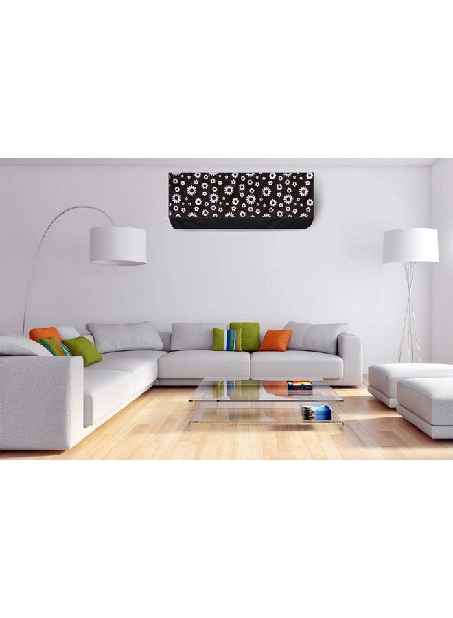 Anpro AC Cover Waterproof Set for 1.5 ton Capacity Indoor and Outdoor Unit, Black. - Image 2