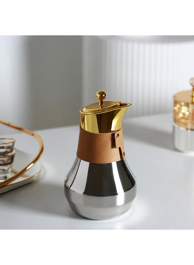 TAVOLO Roja thermos 0.65 liter silver gilded - Image 3