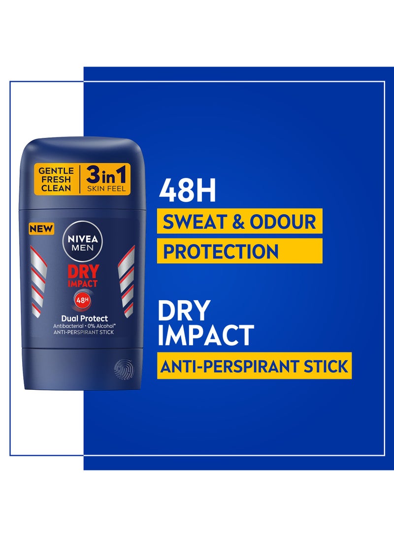 Nivea مزيل العرق للرجال دراي إمباكت على شكل عصا - Image 3