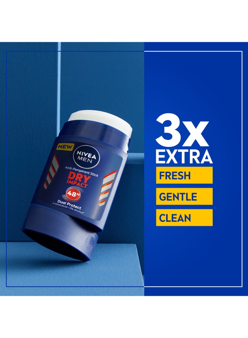 Nivea مزيل العرق للرجال دراي إمباكت على شكل عصا - Image 5