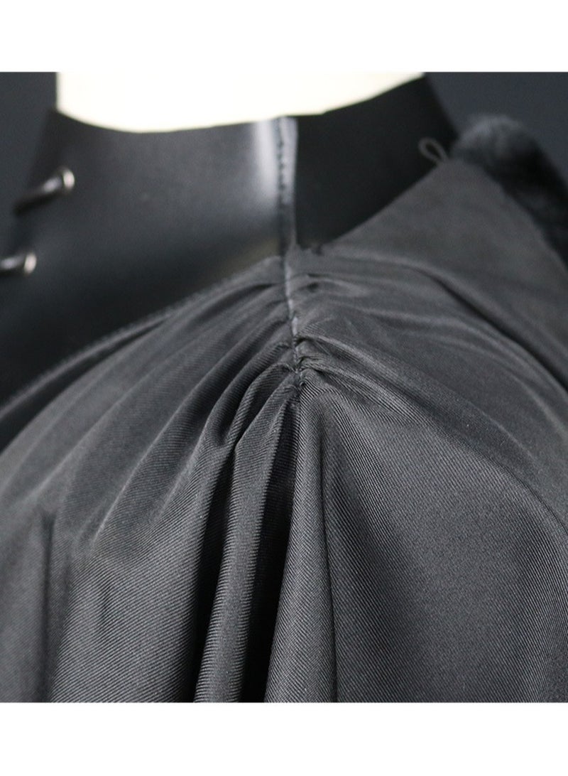 Cape Party Devil Costume Vampire Cape Medieval Vintage Cape Boys/Girls L - Image 3