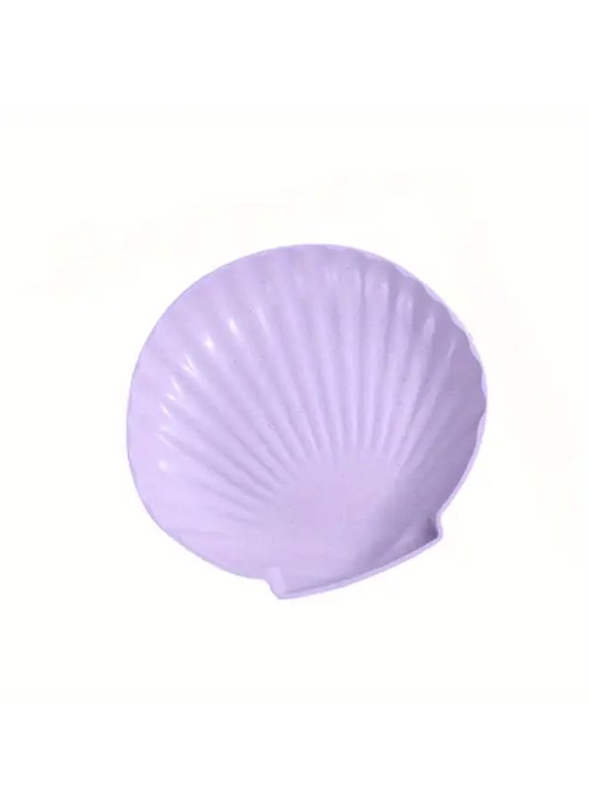 5pcs Unstoppable Shell Plate Set Small Lightweight Non Toxic Dishwasher And Microwave Safe Bisphenol A Free For Home Kitchens Restaurants Kitchen Supplies Tableware 5 Colors - Image 2