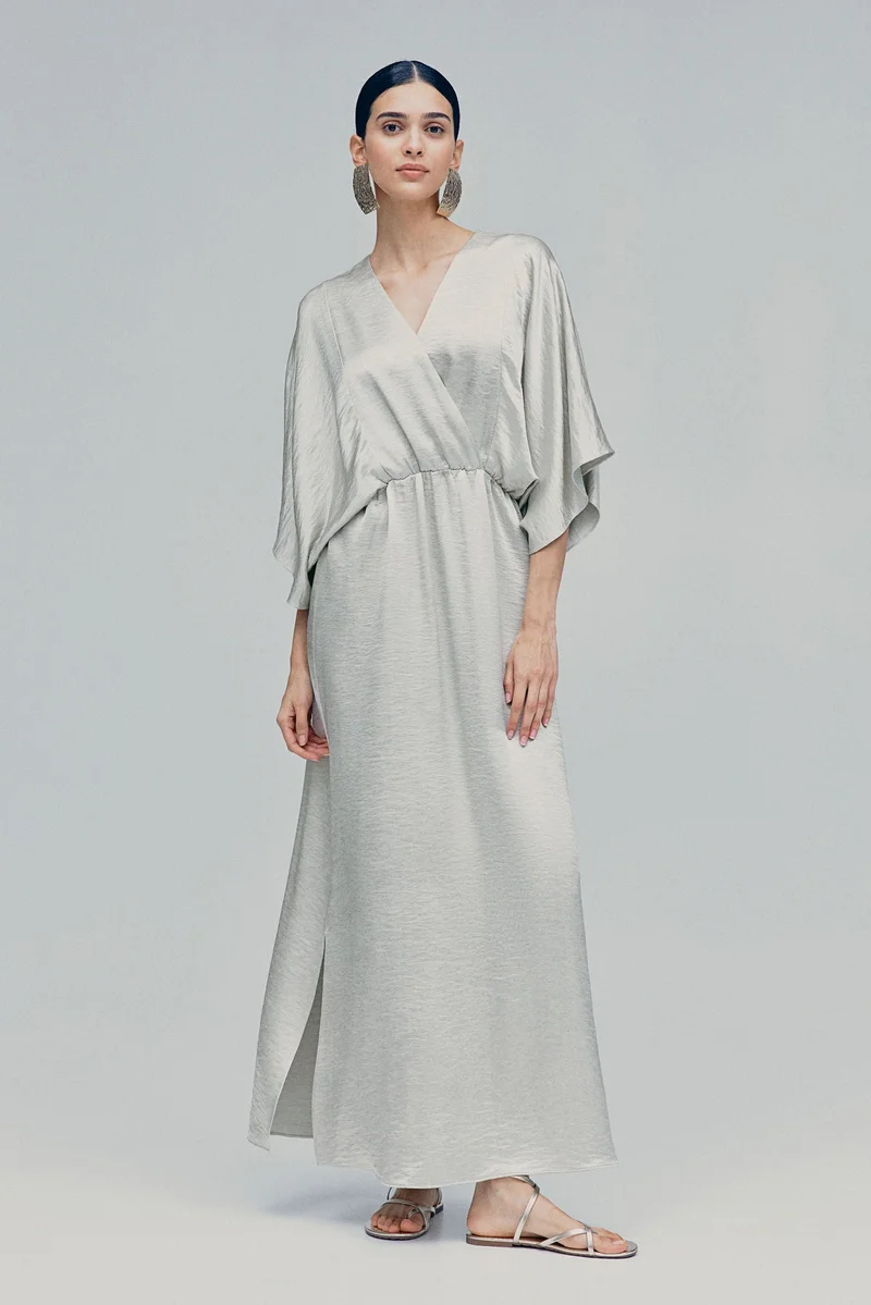 H&M Waisted kaftan dress