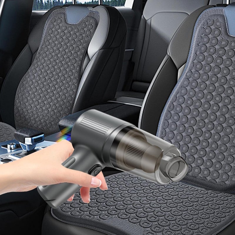 Car Vacuum Cleaner - High Power Cordless Handheld Cleaner, Strong Suction Vehicle Vacuum, Portable Dust Collector, Lightweight Mini | Compact Auto for Home, Car, SUV, Interior Cleaning - Image 2