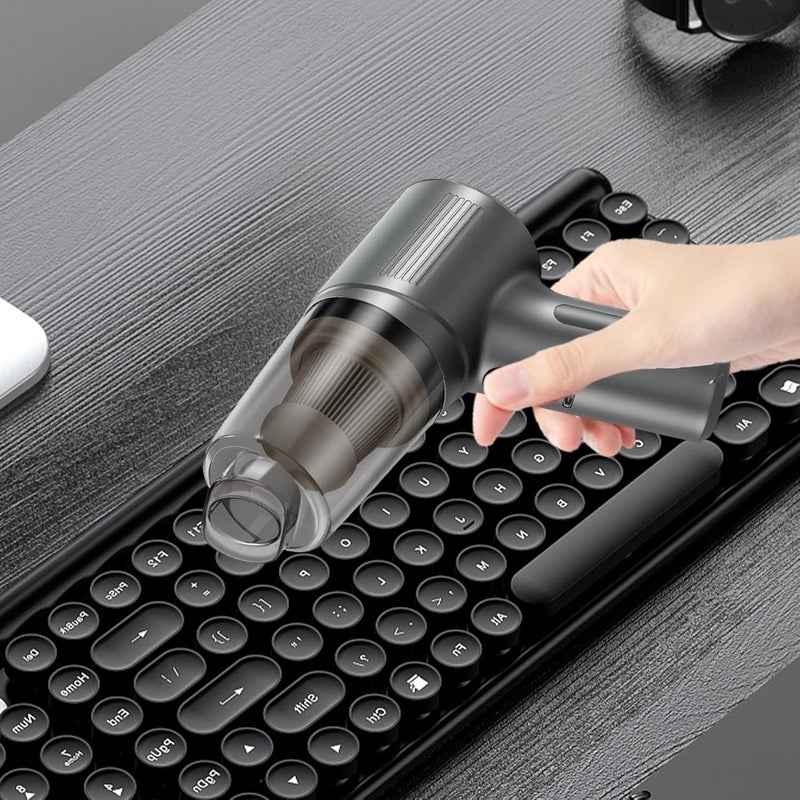 Car Vacuum Cleaner - High Power Cordless Handheld Cleaner, Strong Suction Vehicle Vacuum, Portable Dust Collector, Lightweight Mini | Compact Auto for Home, Car, SUV, Interior Cleaning - Image 3
