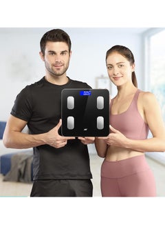 ANT Esports Flora Smart Wireless Digital Bathroom Scale With Bluetooth | Accurate to 0.1kg | Body Weight & Fat Monitor,Muscle BMI | Body Composition Monitor, Body Scale Monitors | 180kg Capacity | Weighing Scale  - Image 4
