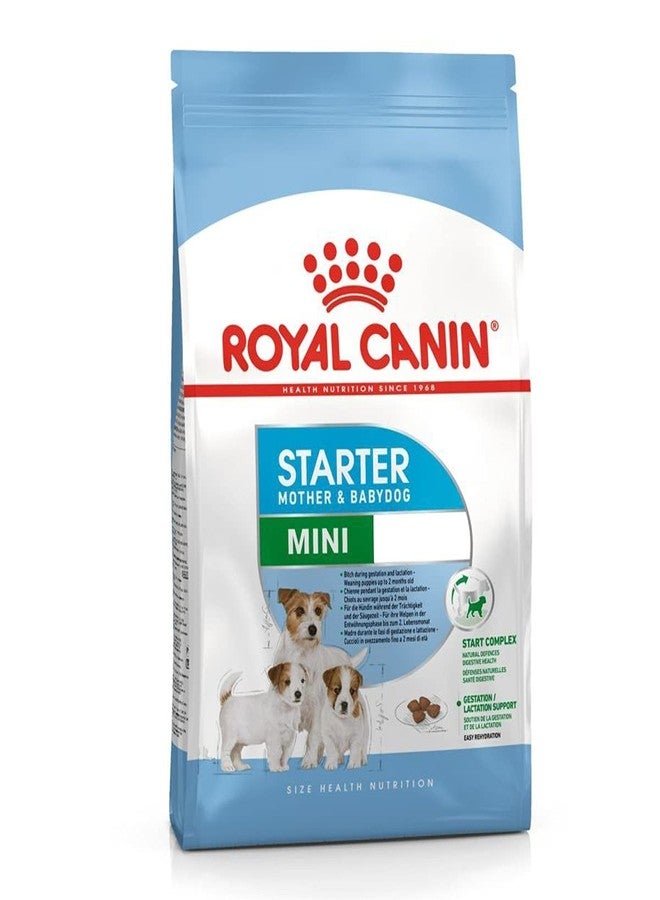 Royal Canin Mini Starter, Mother & Babdog Food, 1 Kg, Dry Food, Supports Complex Natural Defence & digestive health, Provides Gestation/Lactation Support, Supports Easy rehydration