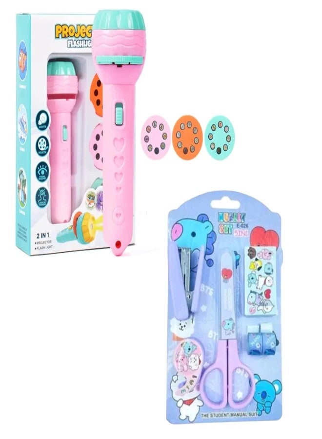 Manos Projector 3 Slide Learning and Craft kit Educational Toy for Kids Combo Pack - Image 1