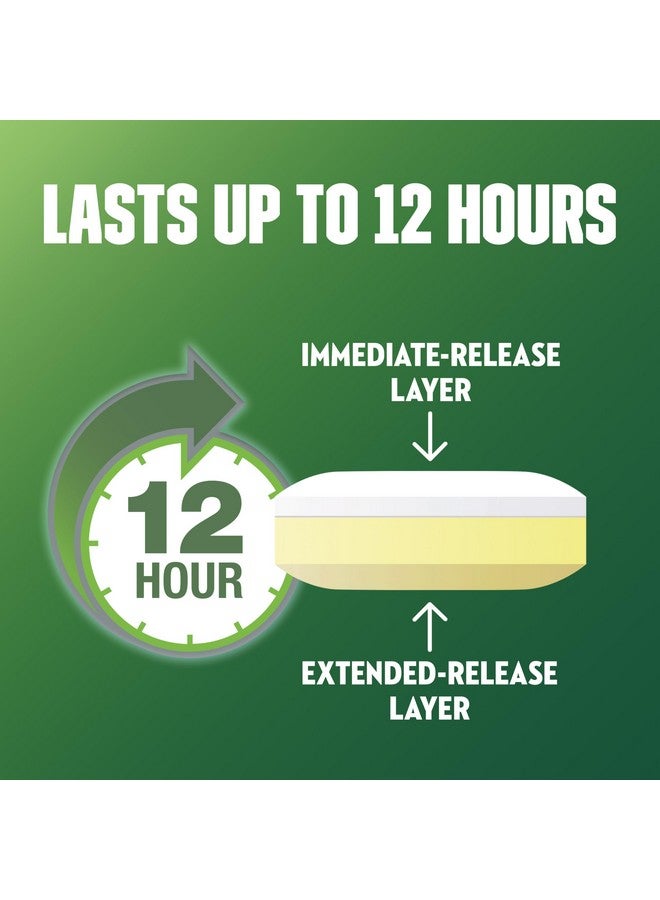 Mucinex DM 12Hr Maximum Strength Chest Congestion & Cough Medicine For Adults, Cold And Cough Medicine for Excess Mucus Relief, 1200 mg Guaifenesin & 60 mg Dextromethorphan HBr, 28 Bi-Layer Tablets - Image 4