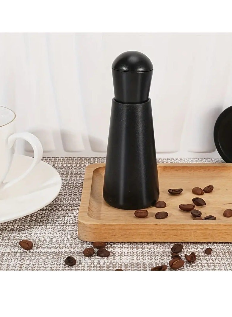 ELFSA Coffee Needle Espresso Dispensing Tool Coffee Ground Stirrer With Aluminum Stand Black 12.5x3x3cm  - Image 2