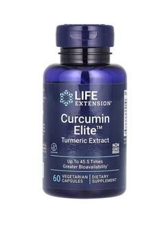 Curcumin Elite Turmeric Extract 60 Vegetarian Capsules