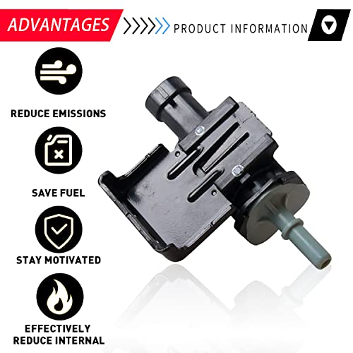 NORNUO 911-032 214-1680 Vapor Canister Purge EVAP Valve Solenoid Compatible with Camaro Caprice Equinox Cobalt Colorado Express Impala Silverado Suburban Tahoe Savana Sierra Yukon Replace # 12597567 - Image 4