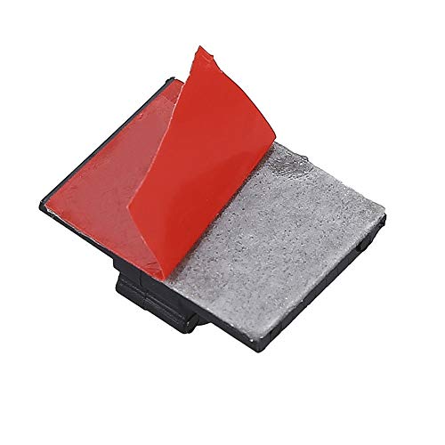 SAISN Adhesive Clips Strong Wire Holders 100 Pack Self-Adhesive Wire Clip Cable Cord Desk Management for Office Home and Car - Image 3