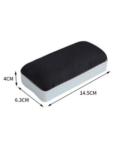 GBQ 2PCS Magnetic Whiteboard Eraser Set Blue And Grey  - Image 2