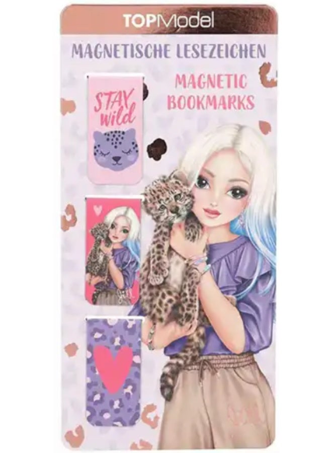 TOPModel Magnetic Bookmarks Set for Kids - Image 5