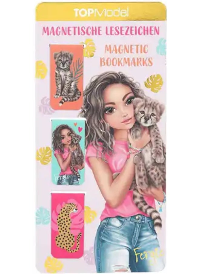 TOPModel Magnetic Bookmarks Set for Kids - Image 3