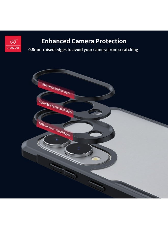 XUNDD for Samsung Galaxy S25 Edge Case, Camera Protection, Soft TPU Cover - Image 3