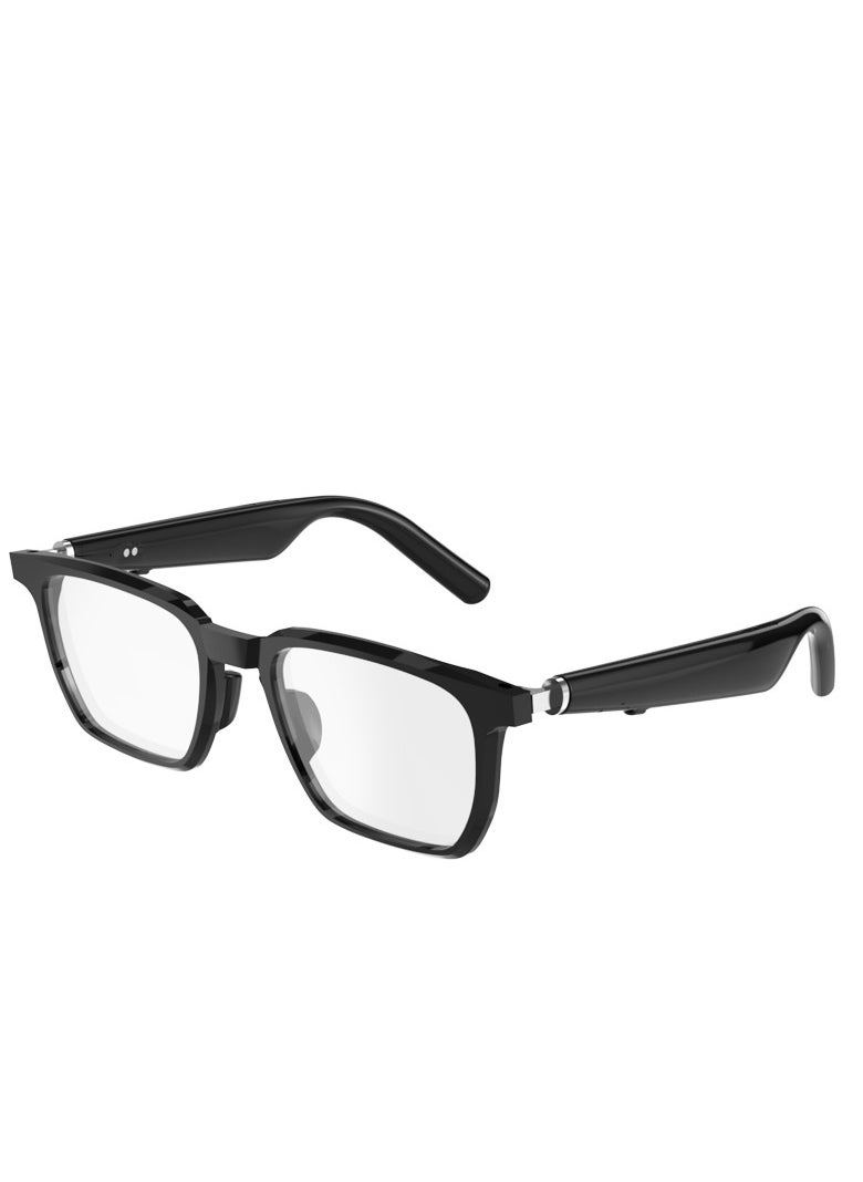 GULFLINK G01-09 Earphones Music Play Control Smart Glasses With Speakers Bluetooth Glasses Black  - Image 1
