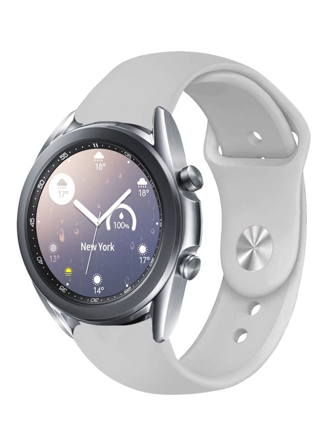Perfii Replacement Band For Samsung Galaxy Watch3 41mm Concrete Grey - Image 2