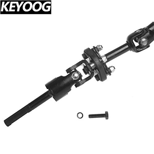 KEYOOG Intermediate Steering Shaft Column w/Universal Rag U-Joint Fit for 1999-2004 Chevy S10 Tracker 1999-2005 Suzuki Grand Vitara 425-W01 91174749 48220-67D50 48220-65D60 - Image 3