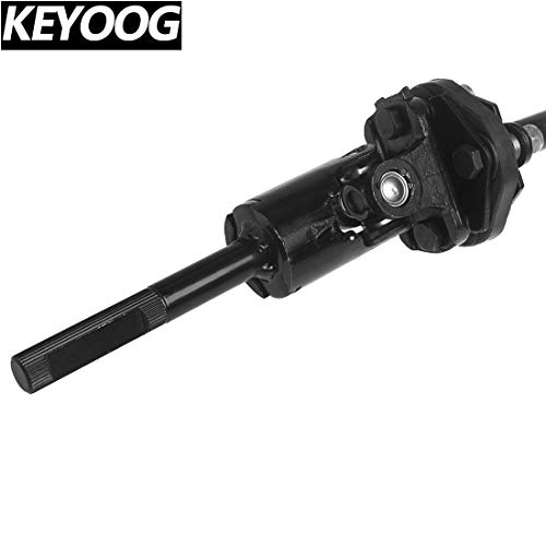 KEYOOG Intermediate Steering Shaft Column w/Universal Rag U-Joint Fit for 1999-2004 Chevy S10 Tracker 1999-2005 Suzuki Grand Vitara 425-W01 91174749 48220-67D50 48220-65D60 - Image 4