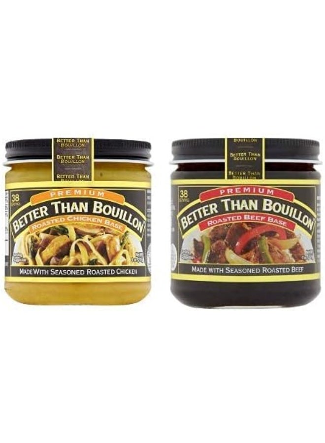 Better Than Bouillon Premium Roasted Beef and Chicken Base (Pack of 2) - Image 1