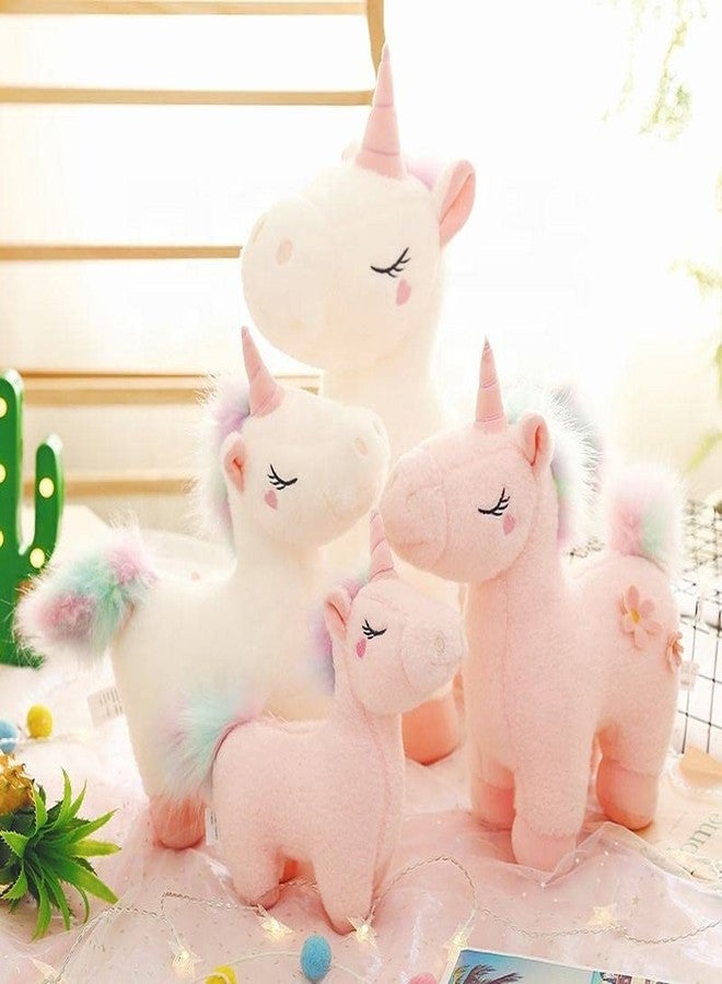 AVS Unicorn Stuffed Animal Plush - Soft Toy Safe for Kids, Girls and Boys Gifts (Size 35 cm) - White Valentine Day - Image 3