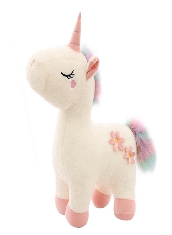 AVS Unicorn Stuffed Animal Plush - Soft Toy Safe for Kids, Girls and Boys Gifts (Size 35 cm) - White Valentine Day - Image 1