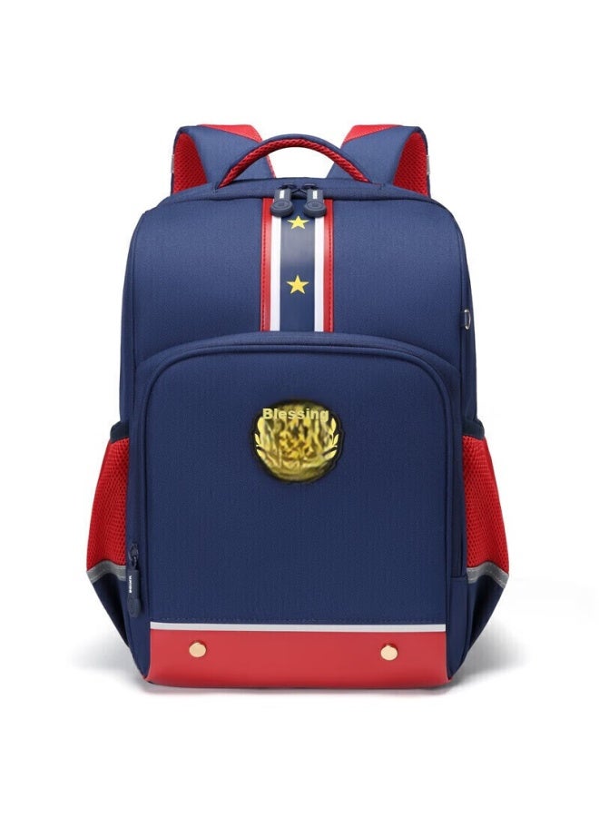Ninth Castle The Ninth Castle Elementary School Backpack, Lightweight Children's Backpack For Grades 1-3 Boys And Girls, Double Shoulder Bag - Image 2