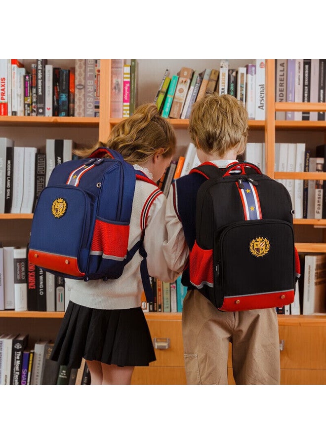 Ninth Castle The Ninth Castle Elementary School Backpack, Lightweight Children's Backpack For Grades 1-3 Boys And Girls, Double Shoulder Bag - Image 4