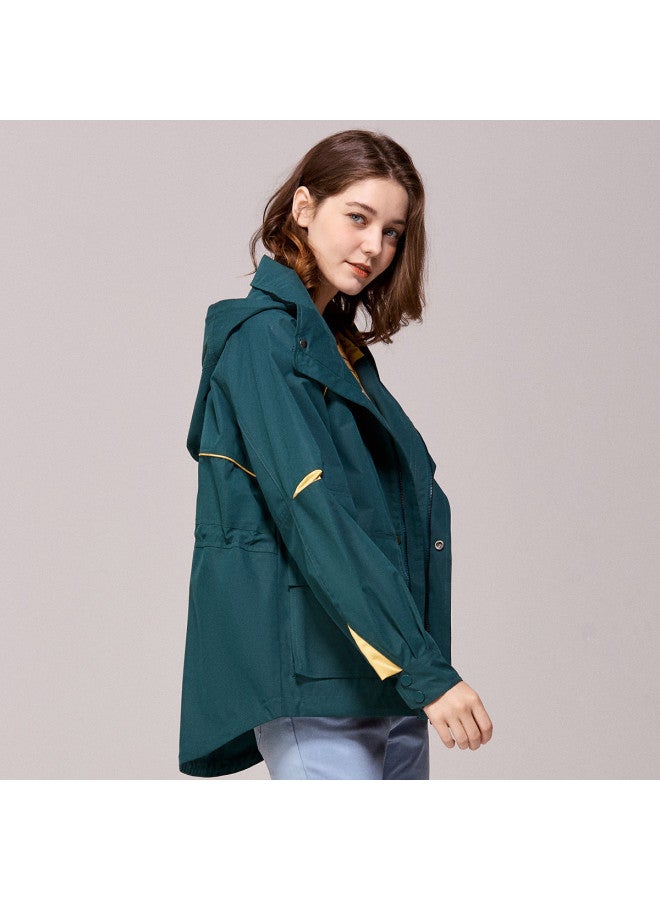 Hush Puppies Versatile Casual Fashion Hooded Jacket For Women, Slimming And Heightening For Spring And Autumn - Image 5