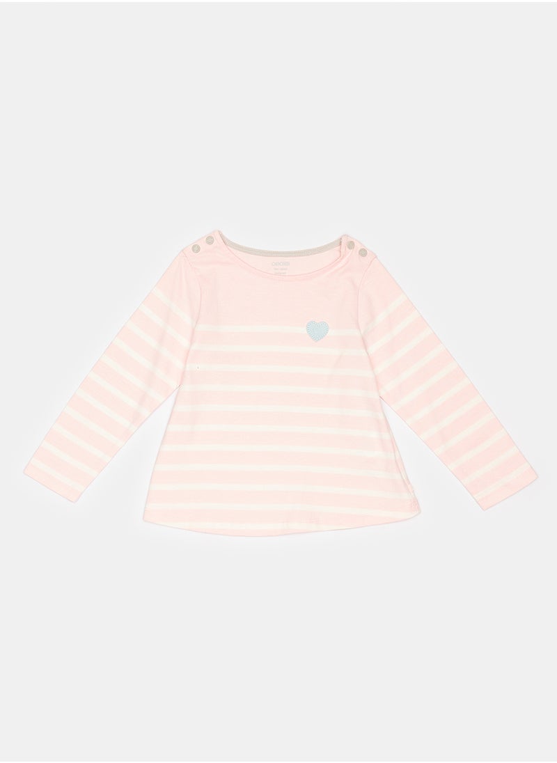 Okaidi OBaiBi By Okaidi Baby Girls Tshirt  - Image 1