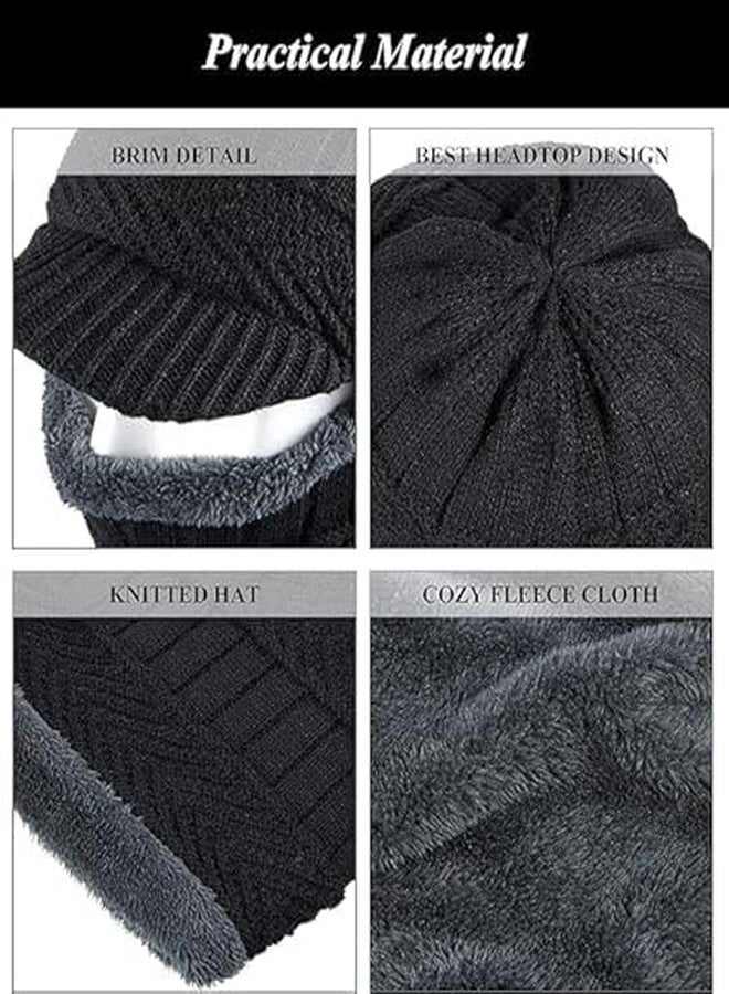 GALLY Winter Cap & Muffler Set for Men and Women | Knitted Balaclava Hat with Warm Neck Gaiter | Soft Woolen Winter Warmer for Cycling & Outdoor Use | Multicolour, Free Size - Image 3