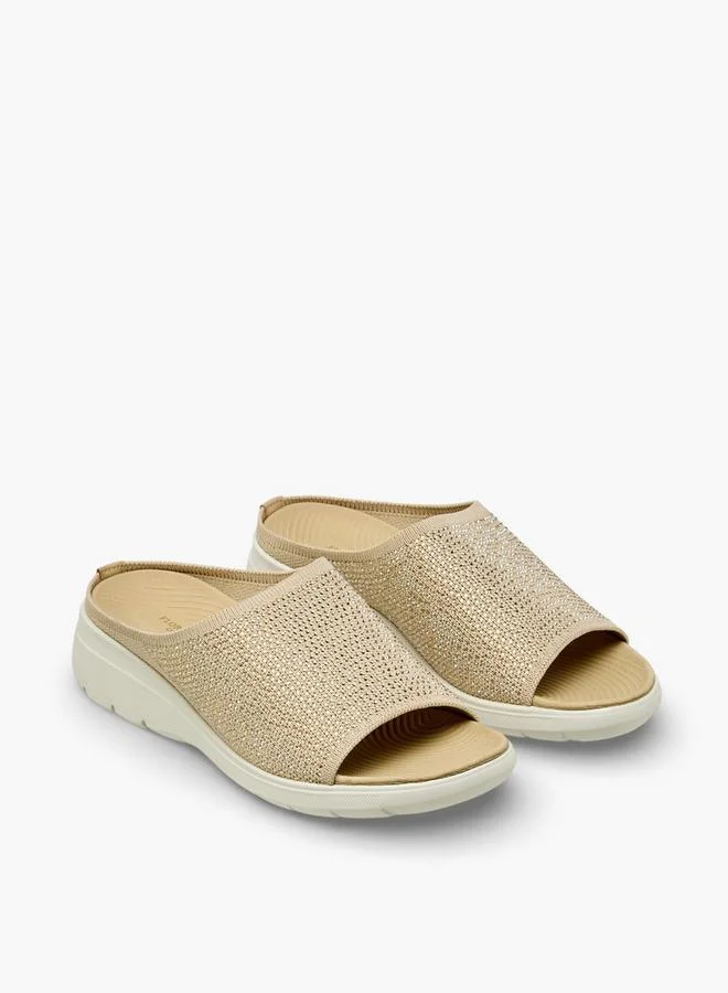 Flora Bella By Shoexpress Women Embellished Slip-On Sandals