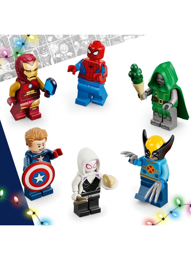LEGO Marvel Advent Calendar 2026 Christmas Toy Set 76340 (Age 6+, 317 Pieces) - Image 5