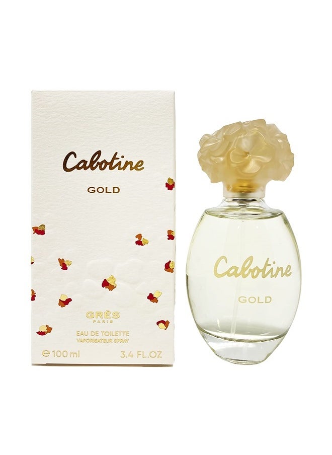 Parfums Gres Cabotine Gold by Parfums Gres Eau De Toilette Spray 3.4 oz  - Image 1