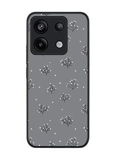Stylizedd Rugged Black Edge Case for Xiaomi Redmi Note 13 Pro 5G, Slim fit Case Flexible Anti Drop TPU Gel Thin Cover -  Winter Splinter  - Image 1