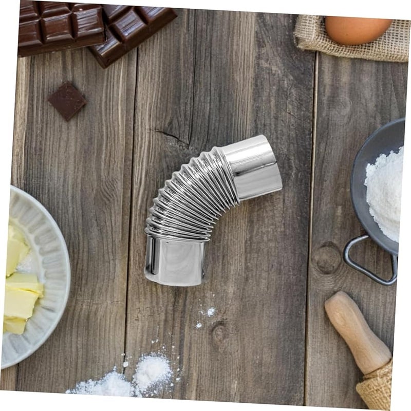 Veemoon أنابيب تهوية مدخنة من الفولاذ المقاوم للصدأ 3 قطع سهلة الإعداد قليلة الصيانة - Image 5