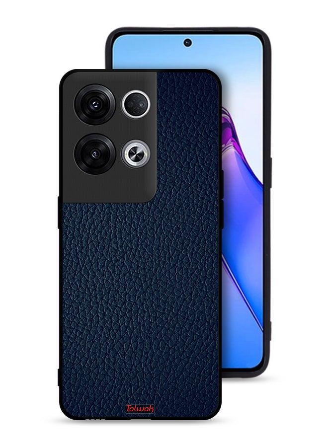 Tolwak Oppo Reno8 Pro Plus 5G Protective Case Cover Leather Pattern - Image 1