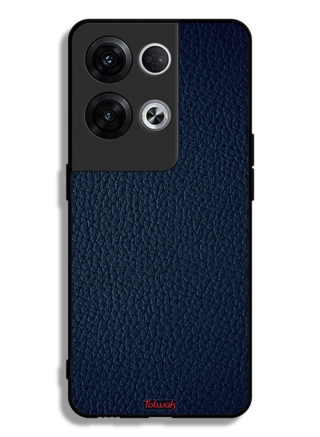 Tolwak Oppo Reno8 Pro Plus 5G Protective Case Cover Leather Pattern - Image 2