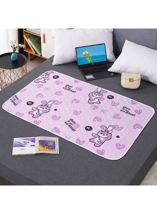 Menstrual Leak-Proof Pad Urine Mat Elder Incontinence Pad Bed Protector Adult Diaper Nappy Beding Sheet Cloth Breathable Waterproof Washable Mattress
