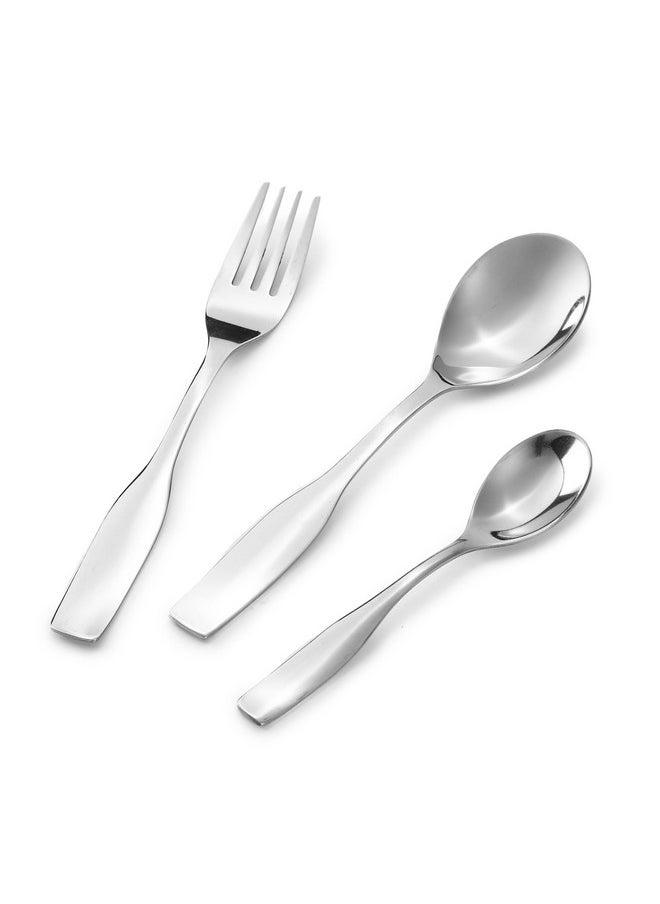 FNS FnS Belle 18 Pc Cutlery Set with Gift Box (6 Dinner Spoons, 6 Dinner Forks & 6 Teaspoons)  - Image 1