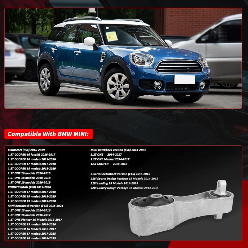 Transmission Support Gasket For BMW 2014-2024 X1 X2 1 2 Series For MINI 2014-2023 One Countryman Cooper ALL4 F55 F56 Replacement number:22116853460 22116853468 22116885778 (Left Front) - Image 4