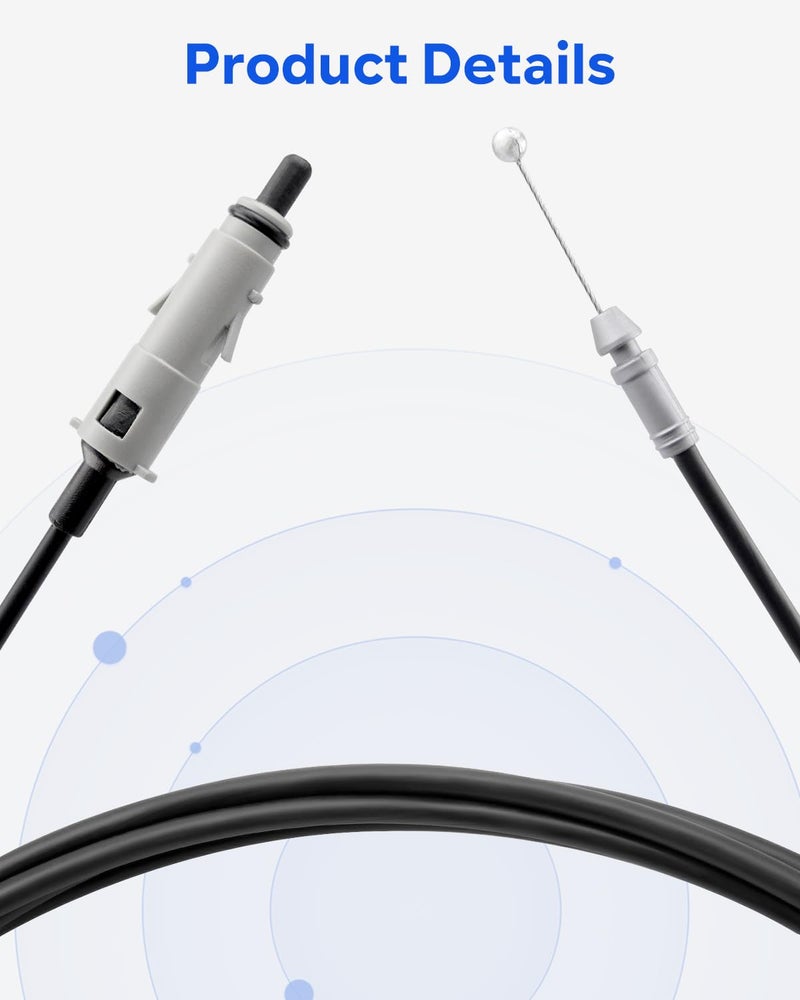 JUQAFY Car Fuel Tank Cable Fit for Toyota Camry 2006 2007 2008 2009 2010 2011 2012 2013 2014 2015,Replace 77035-06160 - Image 4