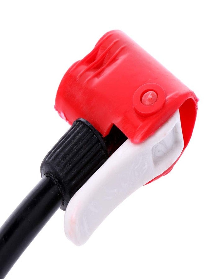 HELYZQ Bike Bicycle Handy Portable Air Pump Tire Inflator Replacement Hose Accessories,Black&red,67cm - Image 4