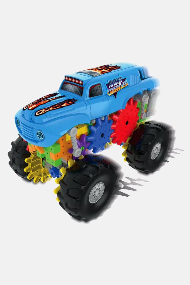 THE LEARNING JOURNEY Techno Gears Night Crawler Construction Vehicle, Blue Combo - Image 2